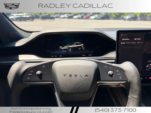 Black 2022 Tesla Model S Plaid