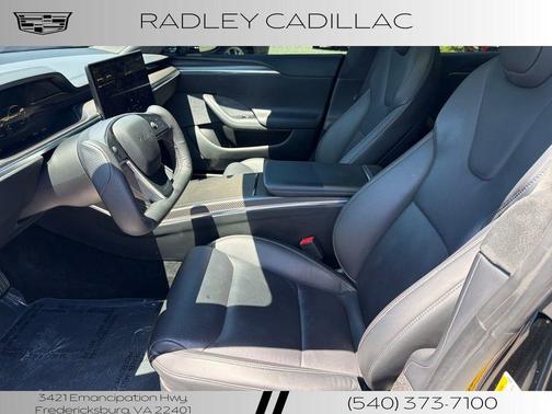 Black 2022 Tesla Model S Plaid