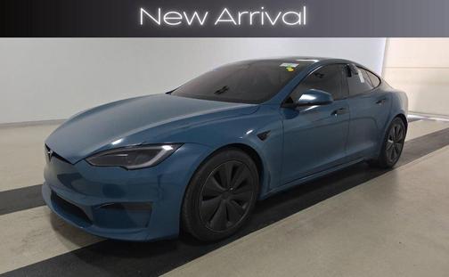 Black 2022 Tesla Model S Plaid