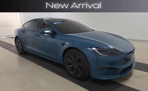 Black 2022 Tesla Model S Plaid