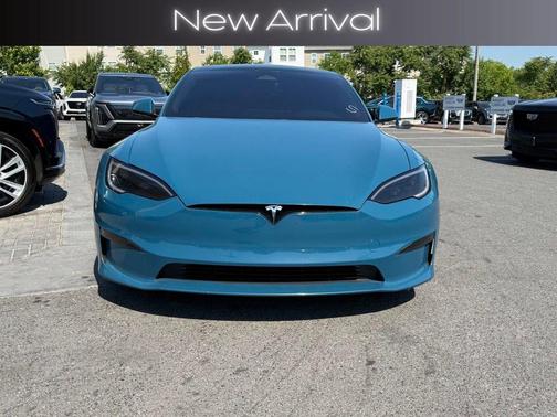 Black 2022 Tesla Model S Plaid