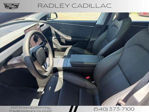 Black 2025 Tesla Model 3 Long Range