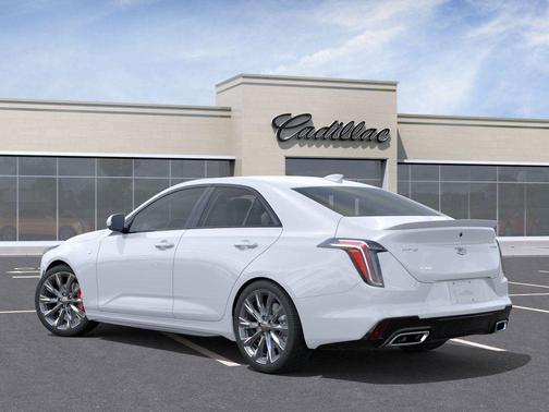 White 2026 Cadillac CT4 Sport RWD