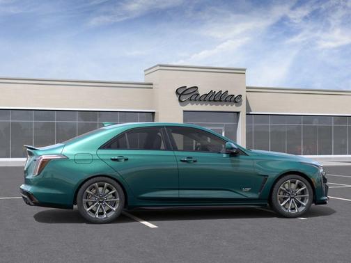 Metallic 2026 Cadillac CT4-V Blackwing