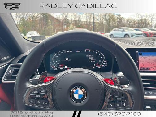 Black Sapphire Metallic 2022 BMW M4 Competition xDrive