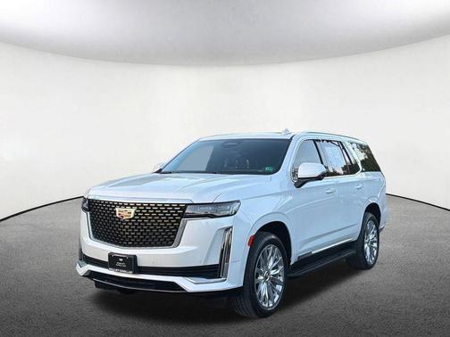 Crystal White Tri-Coat 2024 Cadillac Escalade Premium Luxury