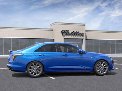 Blue 2026 Cadillac CT4 Sport RWD