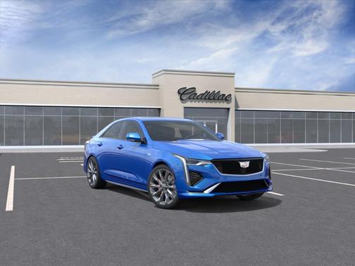 Coastal Blue Metallic 2026 Cadillac CT4 Sport