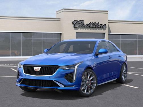 Blue 2026 Cadillac CT4 Sport RWD