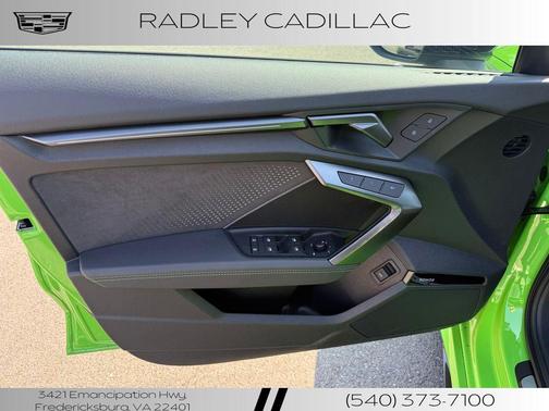 Green 2025 Audi RS 3 TFSI quattro S tronic