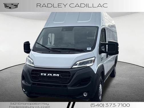 Bright White Clearcoat 2024 RAM ProMaster 3500 High Roof
