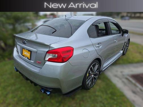 Ice Silver Metallic 2020 Subaru WRX STI Limited w/Lip