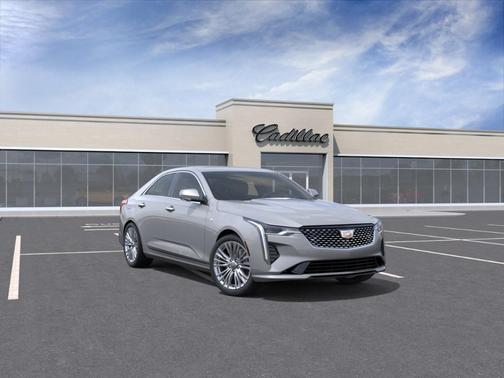 Silver Metallic 2026 Cadillac CT4 Premium Luxury