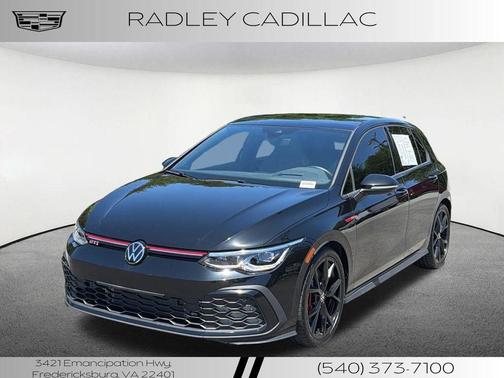 Mythos Black Metallic 2024 Volkswagen Golf GTI 2.0T 380 Autobahn