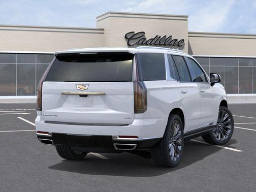 Vibrant White Tricoat 2026 Cadillac Escalade Sport Platinum