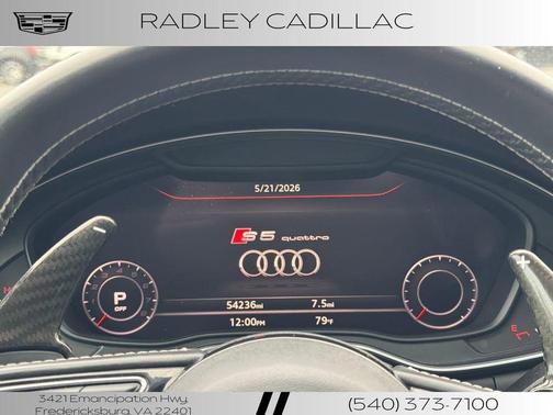Glacier White Metallic 2019 Audi S5 3.0T Prestige