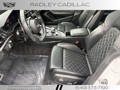 Glacier White Metallic 2019 Audi S5 3.0T Prestige