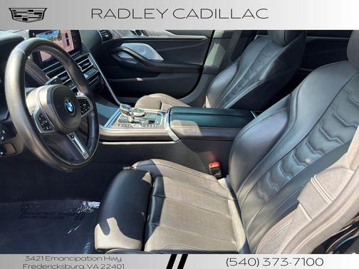 Black Sapphire 2023 BMW M850 Gran Coupe i xDrive
