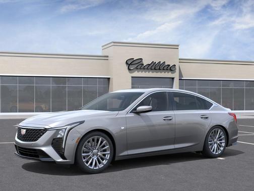 Silver Metallic 2026 Cadillac CT5 Premium Luxury