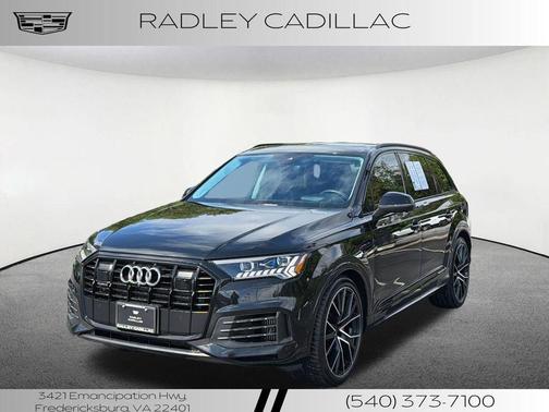Mythos Black Metallic 2023 Audi Q7 55 Prestige