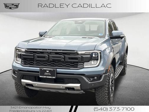 Azure Gray Metallic Tri-Coat 2024 Ford Ranger Raptor