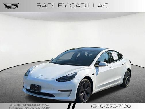 Pearl White 2021 Tesla Model 3 Long Range