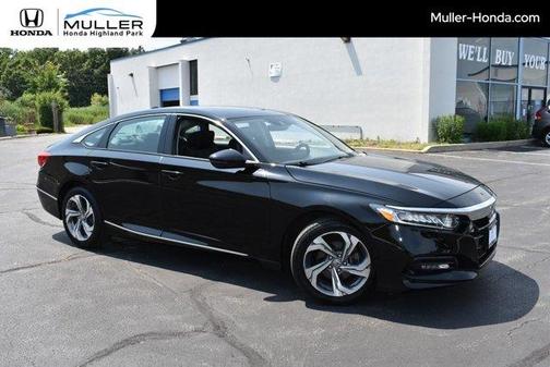 Black 2018 Honda Accord EX-L