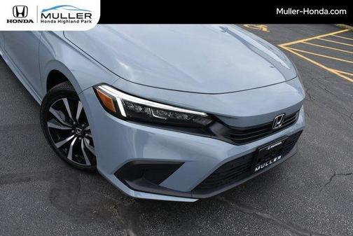 Sonic Gray Pearl 2024 Honda Civic EX