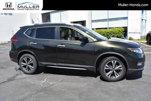 Midnight Jade 2017 Nissan Rogue SL