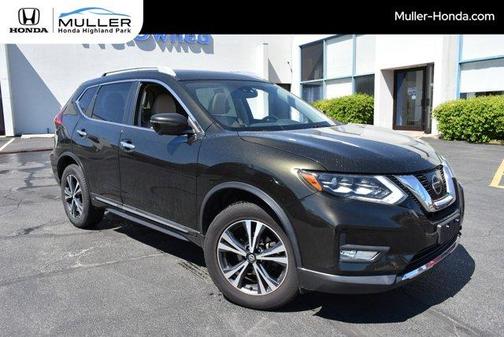 Midnight Jade 2017 Nissan Rogue SL