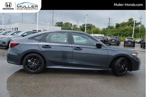 Meteorite Gray Metallic 2026 Honda Civic Sport