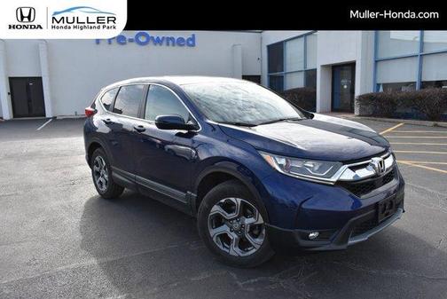 Obsidian Blue Pearl 2018 Honda CR-V EX