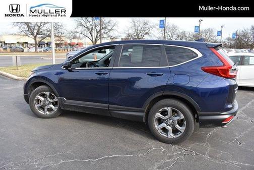 Obsidian Blue Pearl 2018 Honda CR-V EX