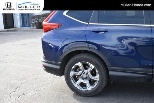 Obsidian Blue Pearl 2018 Honda CR-V EX