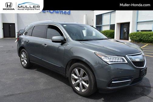 Green 2014 Acura MDX 3.5L Advance Pkg w/Entertainment Pkg