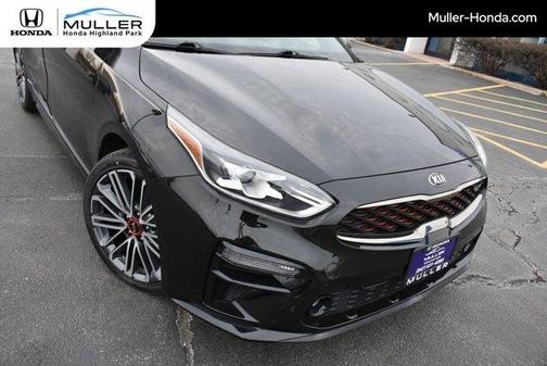 Aurora Black 2020 Kia Forte GT