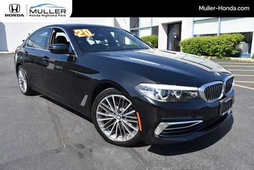 Black Sapphire Metallic 2020 BMW 540 i xDrive