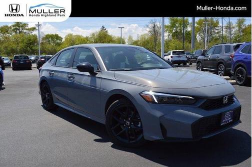 Urban Gray Pearl 2026 Honda Civic Hybrid Sport Sedan