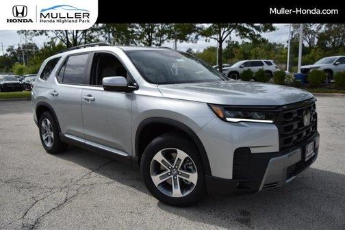 Solar Silver Metallic 2026 Honda Pilot EX-L