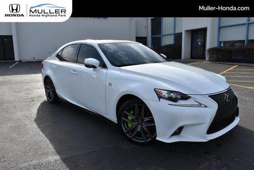 White 2016 Lexus IS 350 Base
