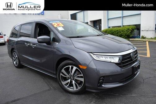 Modern Steel Metallic 2023 Honda Odyssey Touring