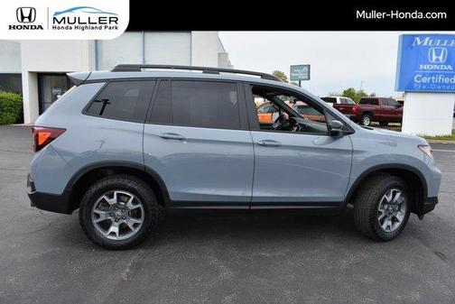 Sonic Gray Pearl 2023 Honda Passport TrailSport