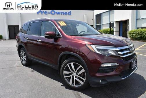 Dark Cherry Pearl 2016 Honda Pilot Elite