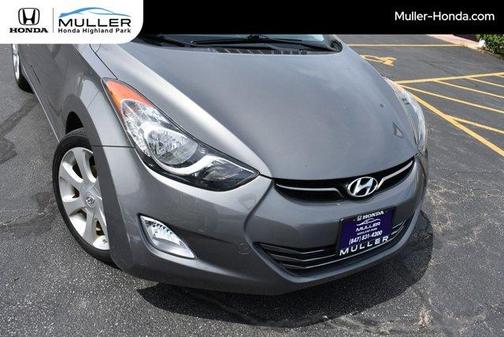Harbor Gray Metallic 2013 Hyundai ELANTRA Limited