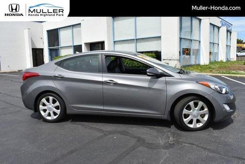 Harbor Gray Metallic 2013 Hyundai ELANTRA Limited