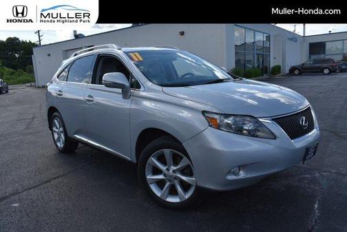 Gray 2011 Lexus RX 350 Base