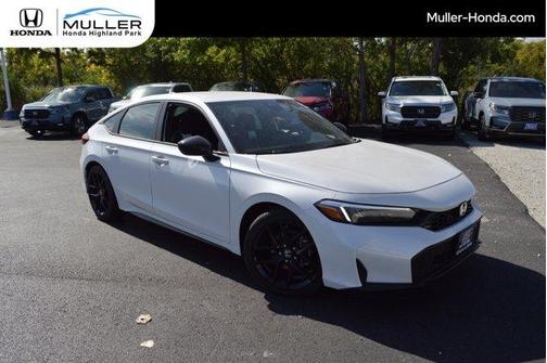 Platinum White Pearl 2026 Honda Civic Sport