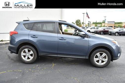 Blue 2013 Toyota RAV4 XLE