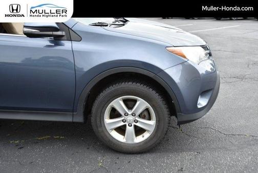 Blue 2013 Toyota RAV4 XLE