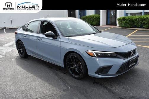Sonic Gray Pearl 2023 Honda Civic Sport